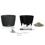 LECHUZA Jardinière suspendue NIDO Cottage 35 ALL-IN-ONE Granite