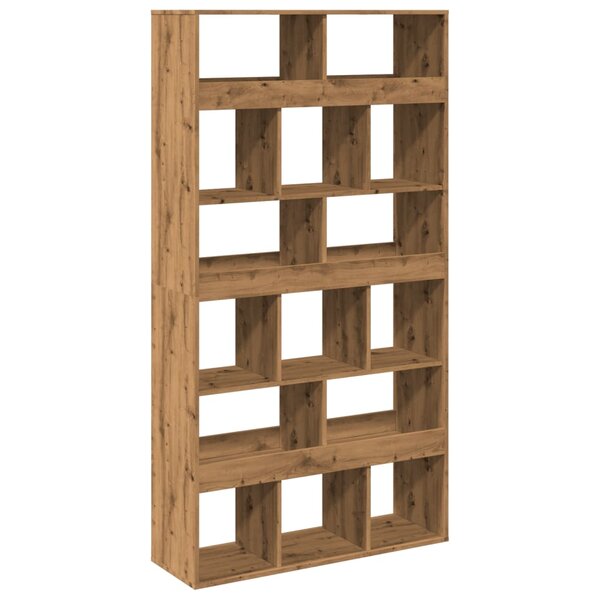 vidaXL Cloison de séparation chêne artisanal bois d'ingénierie