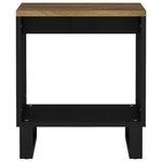 vidaXL Table basse 40x31x46 cm Bois de manguier solide et d'ingénierie