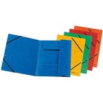 Chemise à élastiques, format A4, colorspan, Bleu HERLITZ