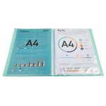 Protège-documents En Polypropylène Kreacover Pastel 40 Vues - A4 - Couleurs Assorties - X 20 - Exacompta