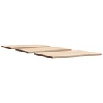 vidaXL Dessus de table 3 Pièces 80x53x2 5cm rectangulaire bois pin massif