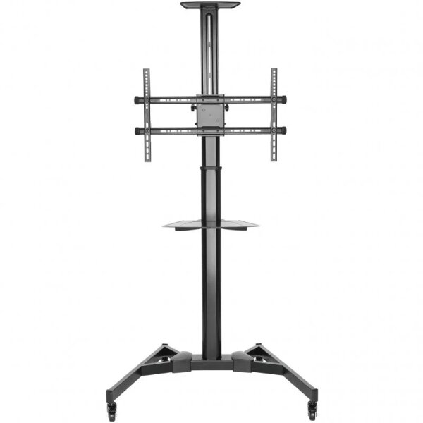 Support de sol à roulettes Ewent Aisens EW1440 - Plateau - 37-70 - Poids maximal supporté 50 kg - Noir