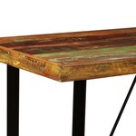 vidaXL Ensemble de bar 5 Pièces Bois de récupération massif