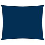 vidaXL Voile de parasol Tissu Oxford rectangulaire 3x4 5 m Bleu