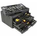 Toolland Boîte à outils 99 Pièces Noir HST0099