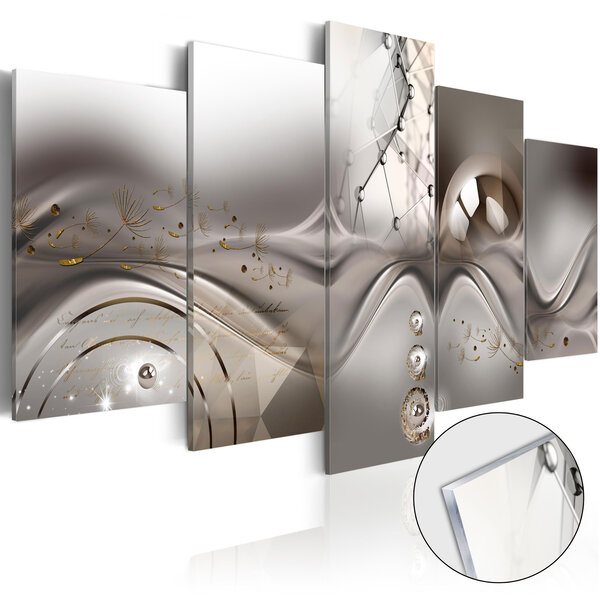 Tableau sur verre acrylique - majesty of the symmetry [glass] l x h en cm 100x50