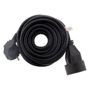 Prolongateur 16A HO5VV-F 3G1 5mm² Noir 5m - Zenitech
