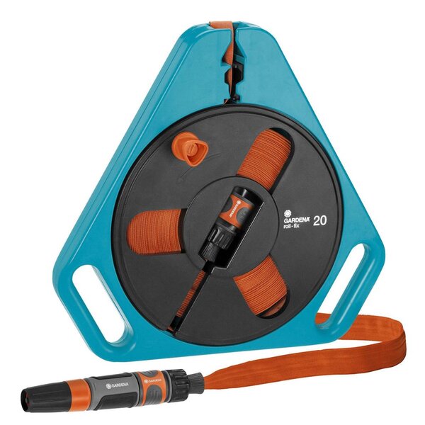 Gardena tuyau plat classic roll-fix 20 m 757-20