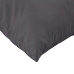 vidaXL Coussins de palette lot de 2 anthracite tissu oxford