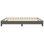 vidaXL Cadre de lit sans matelas gris 160x200 cm similicuir