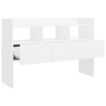 vidaXL Buffet Blanc 105x30x70 cm Bois d’ingénierie