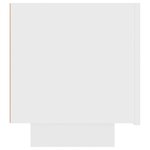 vidaXL Meuble TV Blanc 100x35x40 cm Aggloméré