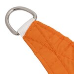 Vidaxl voile de parasol tissu oxford rectangulaire 5x6 m orange