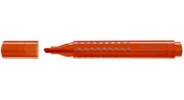Surligneur TEXTLINER GRIP Triangulaire Pte Biseautée 1 - 5 mm Orange FABER-CASTELL