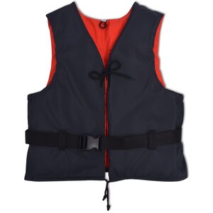 vidaXL Aide à la flottabilité 50 N 30-50 kg bleu marine