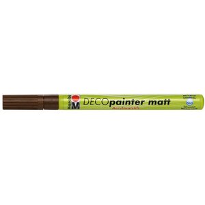 Marqueur acrylique 'deco painter matt'  cacao marabu