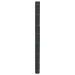 vidaXL Membrane anti-mauvaises herbes noir 1 5x100 m PP