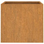vidaXL Jardinière 42x40x39 cm acier corten
