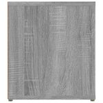 vidaXL Meubles TV 2 Pièces Sonoma gris 80x31 5x36 cm Bois d'ingénierie