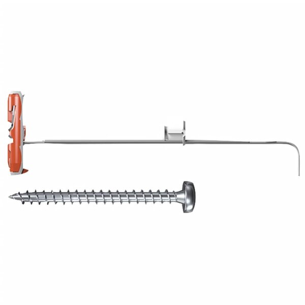 Fischer ensemble de chevilles en nylon avec vis duotec 10 s 25 pcs