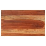 vidaXL Dessus de table bois massif d'acacia 25-27 mm 60x100 cm