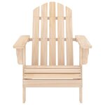 Chaise de jardin adirondack avec repose-pied et table sapin 02_0013328