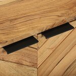 vidaXL Buffet 70x35x75 cm Bois Massif d'Acacia