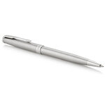 PARKER Sonnet Stylo bille  acier inoxydable  Recharge noire pointe moyenne  Coffret cadeau