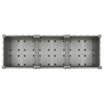 vidaXL Lit surélevé 120x40x23 cm Polypropylène