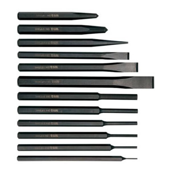 Yato jeu de burin et de poinçon crv yt-4714