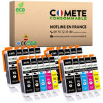Cartouche 33XL Pack de 20 Compatibles Comete, Entreprise Française