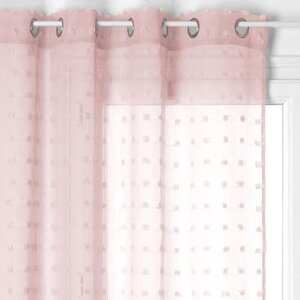 Voilage Lily - 140 x 240 cm - Rose