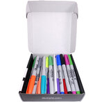Sharpie 26 marqueurs permanents edition spécial "loup"  assortiment de couleurs   20 pointes fine et 6 ultra fine
