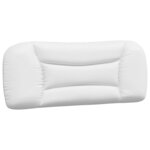 vidaXL Cadre de lit avec LED sans matelas blanc 100x200 cm