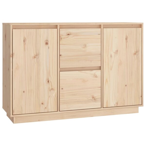 vidaXL Buffet 111x34x75 cm Bois massif de pin