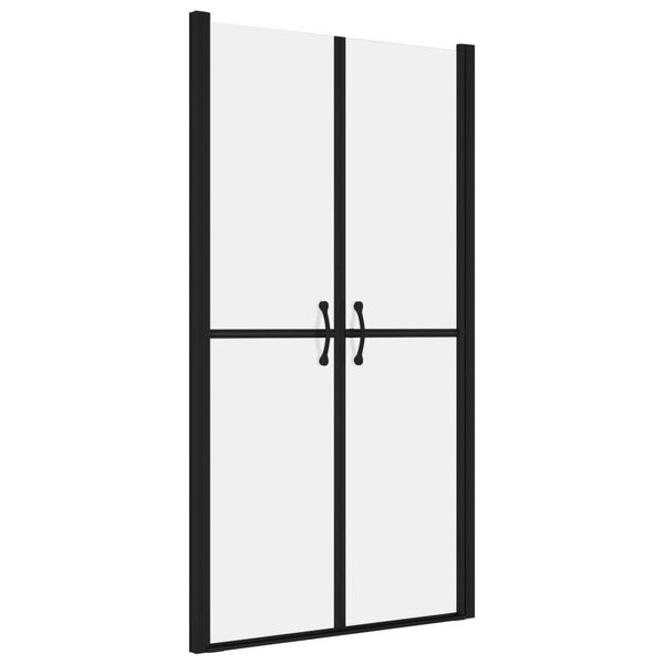 vidaXL Porte de douche ESG dépoli (78-81)x190 cm