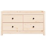 vidaXL Armoire latérale 100x40x54 cm Bois de pin massif