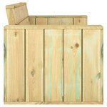 Salon de jardin meuble d'extérieur ensemble de mobilier 4 pièces bois massif de pin imprégné 02_0016249