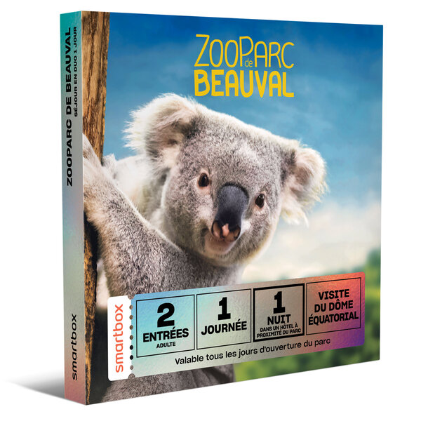 SMARTBOX - Coffret Cadeau Séjour au ZooParc de Beauval en 2025 -  Séjour