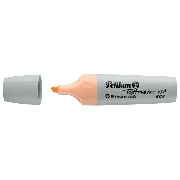 Surligneur 490 eco  orange pastel PELIKAN