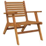 vidaXL Mobilier de bistro 3 Pièces Bois d'acacia solide