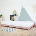 Lit enfant TEENY 140 x 200 rose pastel