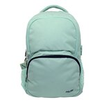 Sac à dos scolaire Milan Serie 1918 25L - 3 poches avant + 2 poches latérales - Poignées réglables et rembourrées - Taille 46 5x30x17cm - Couleur Vert