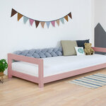 Lit enfant KIDDY 120 x 200 rose pastel