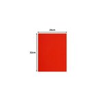 Paquet De 100 Chemises Flash 220 100  Recyclé - 24x32cm - Rouge - X 5 - Exacompta