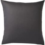 2 taies d'oreiller carrées - 65 x 65 cm - Blanc