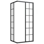 vidaXL Cabine de douche ESG 90x70x180 cm