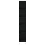 vidaXL Bibliothèque noir 78 5x33x188 5 cm bois d'ingénierie