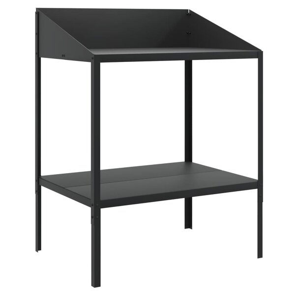 vidaXL Support pour plantes anthracite 75 5x54 5x100cm acier galvanisé